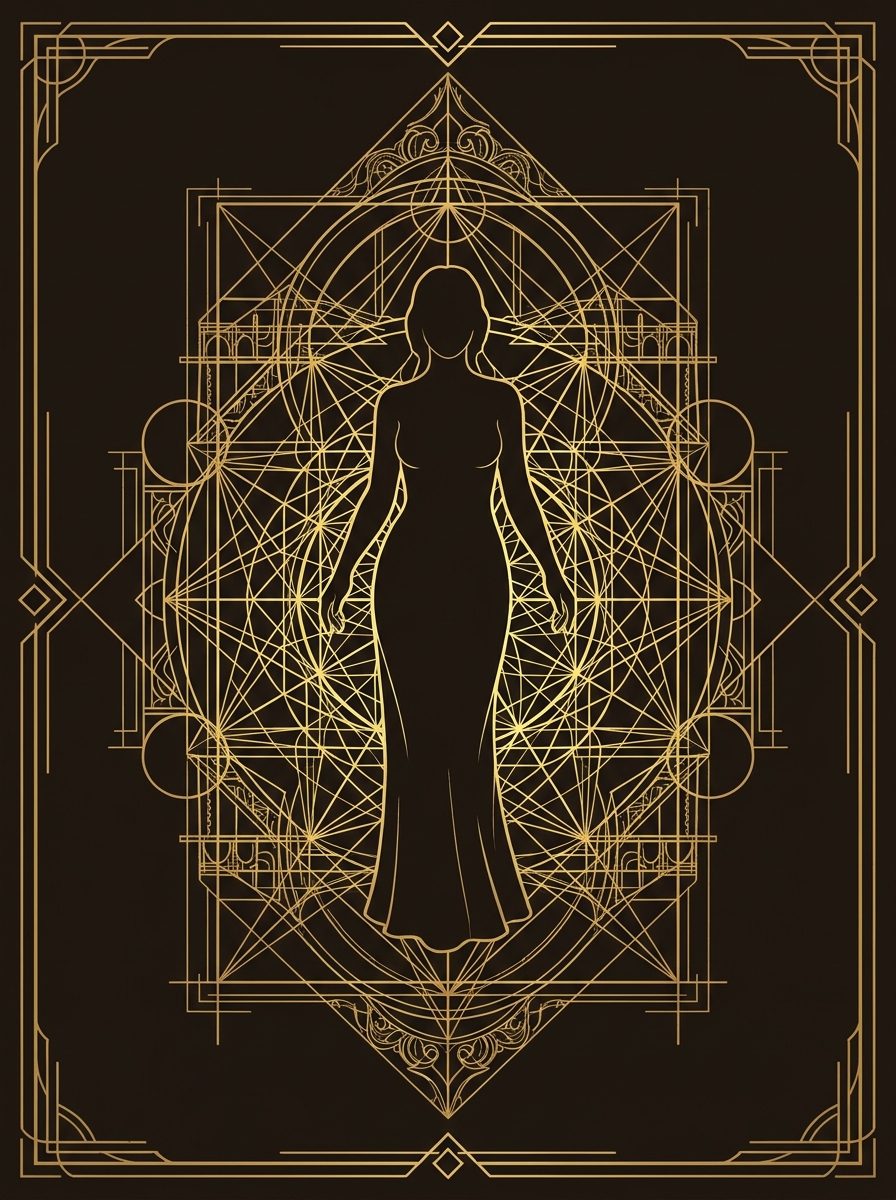 Illustrated archetype card art for The Architect